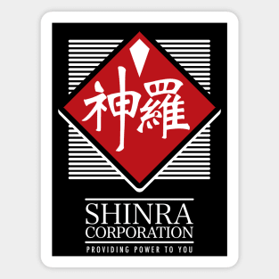 Final Fantasy VII Shinra Corp T-Shirt - Inspired by FF7 Corporation by Rev-Level Magnet